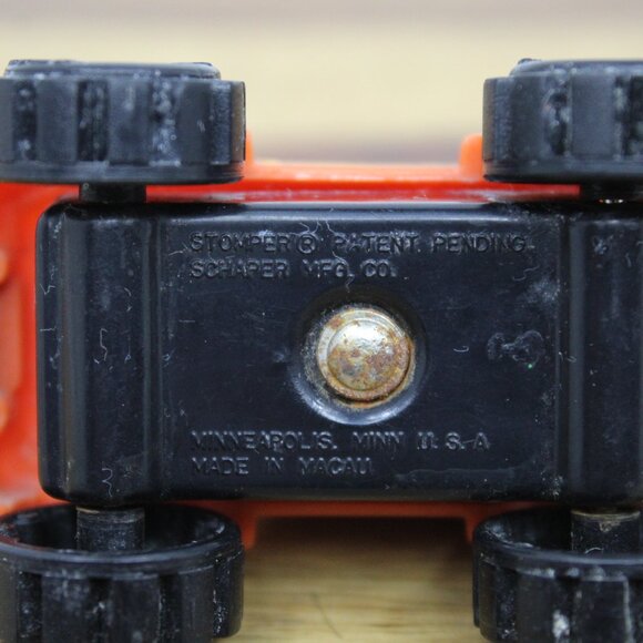 Vintage Orange Schaper Stomper Jeep Renegade 78 McDonalds Happy Meal Toy - Picture 5 of 5